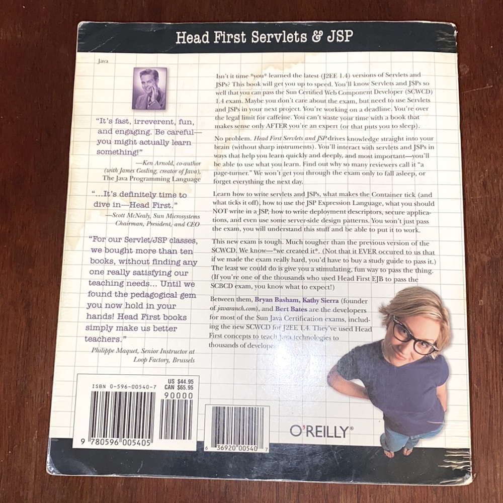 “Head First Servlets & JSP” Oreilly Study Guide for Web Component Developer Exam - Picture 3 of 11